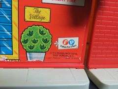 1973 Fisher Price "Family Village" Playset with Accessories