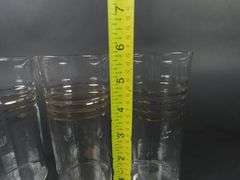 Lot of 3 Drinking Glasses - See Description