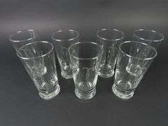 Lot of 7 Monogrammed "T" Glasses