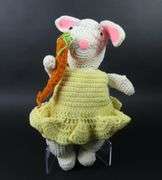 Handcrafted Knit Rabbit Plush Doll