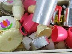 Lot of Vintage Childs Play Set Parts