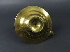 Vintage Brass Chamber Candlestick