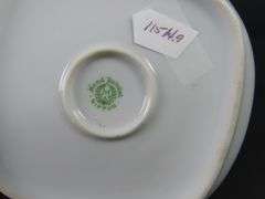 Handpainted Nippon Tray & Nut Bowl - Made in Japan