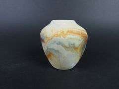Small Nemadji Pottery Vase - Made in USA