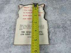 Seneca Building & Loan "Quarter Kitty Coin Savings Card