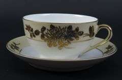 Lot of 6 Noritake Handpainted Teacups & Saucers - Made in Japan