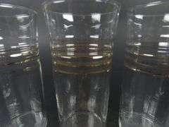 Lot of 3 Drinking Glasses - See Description