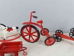 Grouping of Midwest Miniature Metal Toys