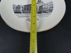 Lot of 2 Vintage Church Collector Plates
