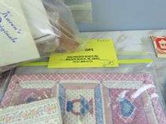 Lot of Doll House Rugs, Linens & Roof Tiles