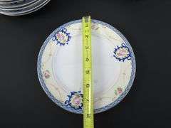 Lot of 12 Noritake Handpainted Salad Plates - Made in Japan