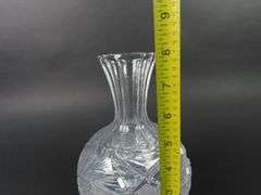 Cut Crystal Decanter - See Description