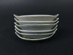 Lot of 6 Small Handpainted Japanese Condiment Dishes