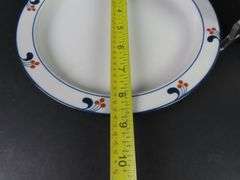 Lot of 2 Dansk "Aalborg (Red Berries)" 8.75" Salad Plates