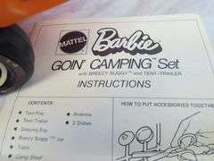 Vintage Barbie "Goin' Camping" Pop Up Trailer