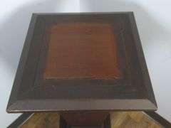 Antique Pedestal Plant / Candle Stand