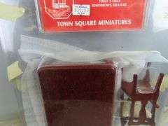 Sealed Town Square Miniatures Doll House Furniture with Piano