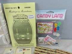 Big Lot of Doll House Miniatures