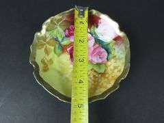 Vintage Newport Belle Handpainted German Berry Bowl