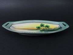 Vintage Handpainted Japanese Celery Dish