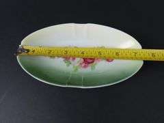 Victorian Handpainted German Celery Dish - See Description