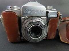 Vintage Zeiss Ikon Contaflex Synchro-Compur 35mm Camera with Case