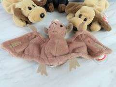 Lot of 4 Collectible Ty Beanie Babies