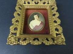 Vintage Cameo Creations Framed Portrait #3