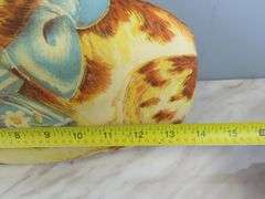 Vintage Cow Pillow