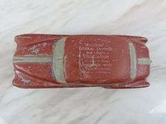 Tri-County Savings Bank Metal Car Coin Bank - See Description