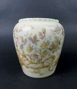 Beautiful Victorian Handpainted Bristol Glass Vase