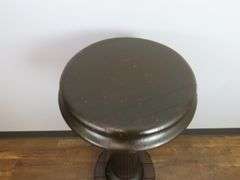 Antique Marble Top Plant / Candle Stand
