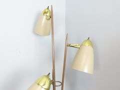 Mid-Century Modern 3 Headed Floor Lamp Gerald Thurston Style - See Description