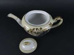 Lot of 3 Noritake Handpainted Teapot with Sugar & Creamer - Made in Japan