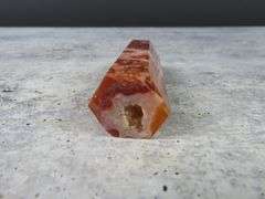 Beautiful Red Flower Agate Point