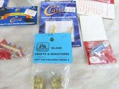 Big Lot of Doll House Miniatures