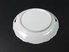Vintage Handpainted Double Handled Plate