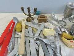 Big Lot of Childs Playset Flatware & Accessories