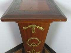 Antique Pedestal Plant / Candle Stand