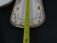 Lot of 3 Handpainted Nippon Serving Dishes - Made in Japan