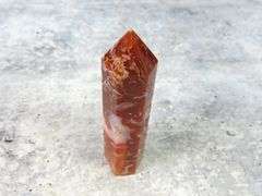 Beautiful Red Flower Agate Point