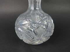 Cut Crystal Decanter - See Description