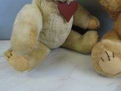 Lot of 2 Jointed Teddy Bears