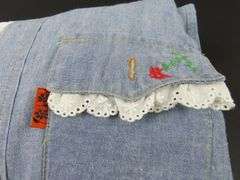 Vintage Bicentennial Embroidered Long Sleeve Shirt - Size 10