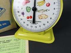 Vintage American Family Scale Co. Household Scale in Original Box