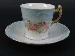 Lot of 3 Assorted Antique Collectible Teacups & Saucers
