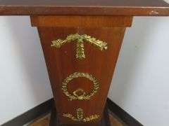Antique Pedestal Plant / Candle Stand
