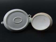 Antique Creamer & Lidded Sugar