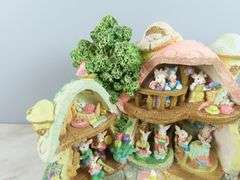 Composite Rabbit House Décor