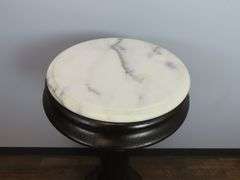 Antique Marble Top Plant / Candle Stand